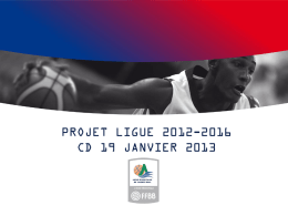Projet-2012-2016 - Ligue d`Aquitaine de Basket-ball