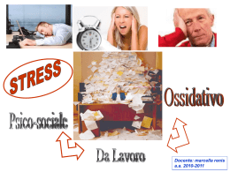 stress ossidativo - Scienze della Formazione