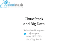 Intro to Cloudstack