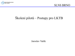 Postupy LKTB - Blue Sky Service, sro