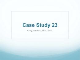 Case Study 23