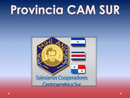 CAM SUR - Salesianos Cooperadores / Guatemala