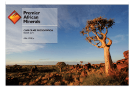 PDF - Premier African Minerals