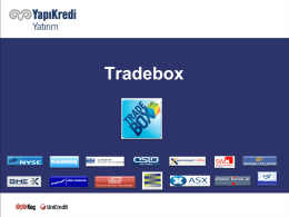 TradeBox Platformu