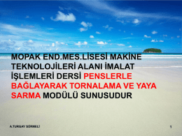 Pens - teknik &ouml;ğretmeniz biz