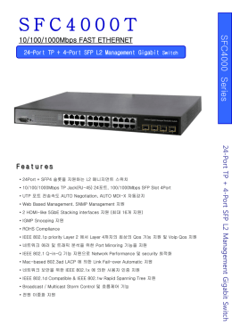 SFC4000T 24-Port TP + 4-Port SFP L2 Management Gigabit