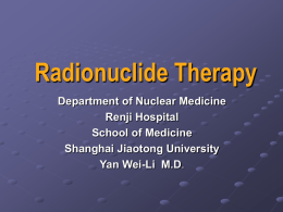 Radionuclide Therapy