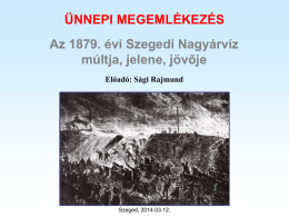 Az 1879. évi Szegedi Nagyárvíz eseménytörténete - Alsó