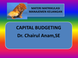 capital budgeting 21sept2013