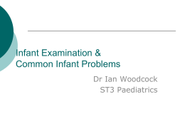 Newborn Problems - York General Practice VTS