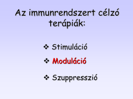 Immunmoduláció