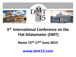 Diapositiva 1 - dmt flat dilatometer papers