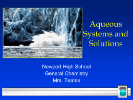 PowerPoint Notes - Newport School District