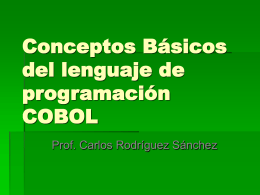 Programación en COBOL