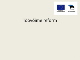 töövõime reform juuni 2014 (Tammistu)