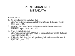 pert_11_metadata - Widodo H. Wijoyo