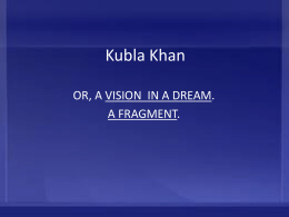 Kubla Khan