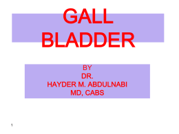 2-GALL BLADDER
