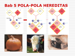 Bab 5 POLA-POLA HEREDITAS
