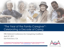 Greg Link  - National Alliance for Caregiving