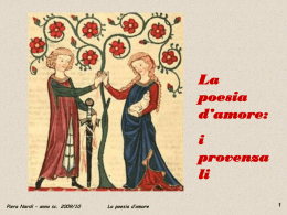 poesia provenzale