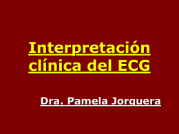 Interpretación clínica del ECG normal