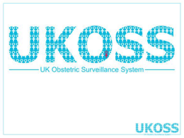 Introduction to UKOSS presentation