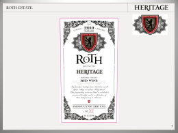 Roth Heritage Overview