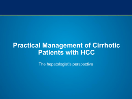 Practical Management of Cirrhotic Patients with