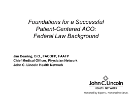 Foundations for a Successful Patient