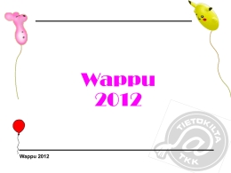 Wappu 2012
