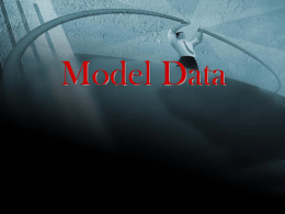 3. Model data