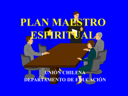 Plan Maestro Espiritual
