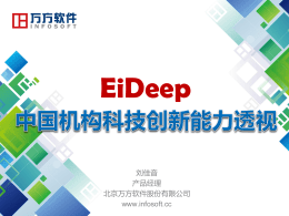 中国机构科技创新能力透析（EiDeep）