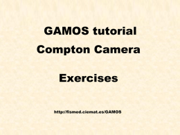 Compton camera tutorial