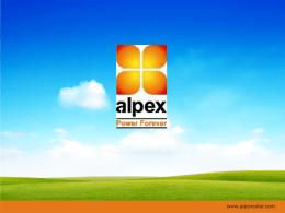 alpex solar pv modules