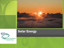 Solar Energy PowerPoint