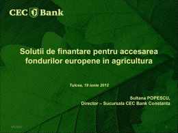 CEC BANK - Leader Romania