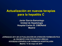 Peg-IFN - Sociedad Española de Farmacia Hospitalaria