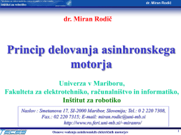 dr. Miran Rodič - Univerza v Mariboru
