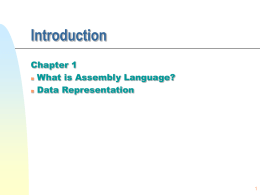 What is Assembly Language?