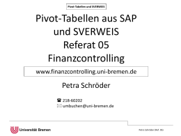 sverweis - Referat 05 (Finanzcontrolling)