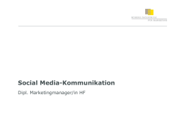 Social Media-Kommunikation - l.ars Kommunikationskunst