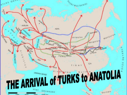 Brief history of Turkey