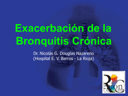 Exacerbaciones de la bronquitis crónica