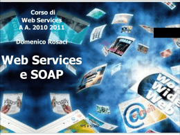 Modulo 6: Web Services e SOAP