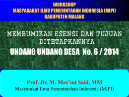 File - Prof. Said M. Mas`ud, Ph.D., Professor of