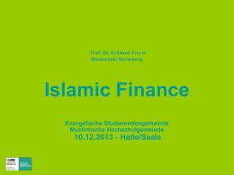 Islamic Finance - RPI