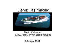 Türk Deniz Taşımacılığı