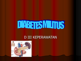 askep diabetes melitus